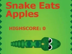 Játék Snake Eats Apples online