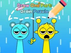 Játék Draw One Part: Brain Puzzle online