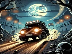 Játék Racing Car Destroying Zombie online