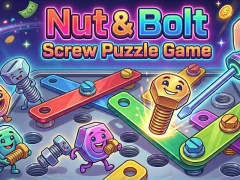 Játék Nut & Bolt Screw Puzzle Game online