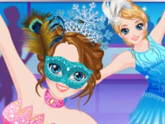 Játék Ice Skater Princess Dressup online