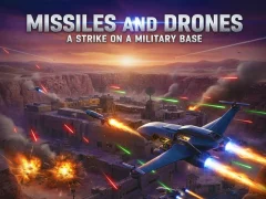 Játék Missiles and Drones: A Strike On A Military Base online