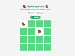 Játék Matching Fruits online