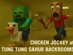 Játék Chicken Jockey at Tung Tung Sahur Backrooms online