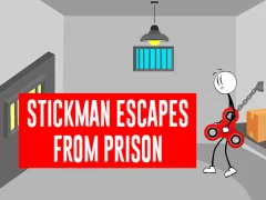 Játék Stickman Escapes From Prison online