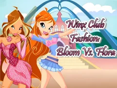 Játék Winx Club Fashion: Bloom vs Flora online