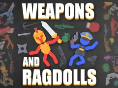 Játék Weapons and Ragdolls online