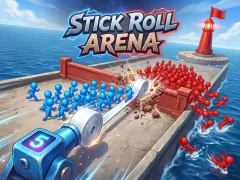 Játék Stick Roll Arena online