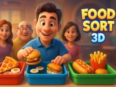 Játék Food Sort 3D online
