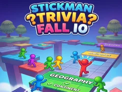 Játék Stickman Trivia Fall IO online