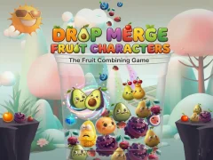 Játék Drop Merge Fruit Characters online