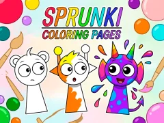 Játék Sprunki Coloring Pages online