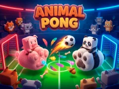 Játék Animal Paws Pong online