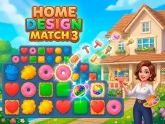 Játék Home Design Match 3 online