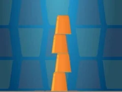 Játék Cups Tower Builder online
