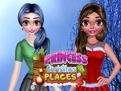 Játék Princess Christmas Places online