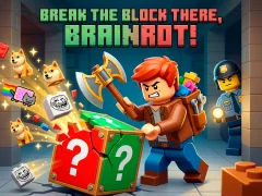 Játék Break the block there, Brainrot! online