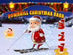 Játék Downhill Christmas Dash online