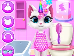 Játék Kitty Unicorn Daily Care online