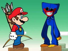 Játék Mario vs Huggy Wuggy online