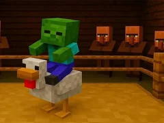 Játék Chicken Jockey hidden lava chicken online