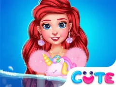 Játék Princess Turned Into Mermaid online