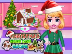 Játék Christmas House Cake Recipe online