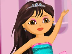 Játék Dora Ballerina Dressup online