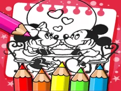 Játék Mickey Mouse Coloring Book online
