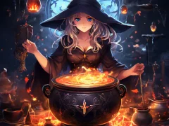 Játék Anime girls Witchcraft online