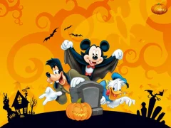Játék Disney Halloween Jigsaw Puzzle online