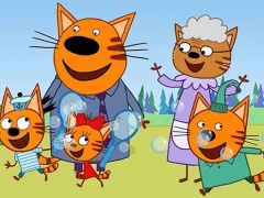 Játék Cat Family Educational Games online