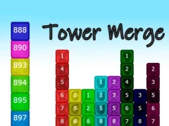 Játék Tower Merge online