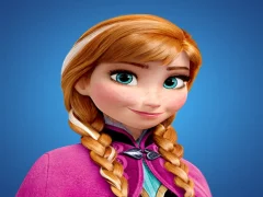 Játék Play Anna Frozen Sweet Matching Game online
