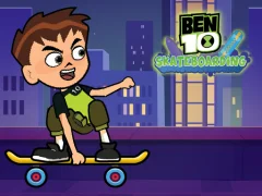 Játék Ben 10 Skateboarding online