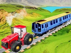 Játék Chain Tractor Train Towing Game 3D online