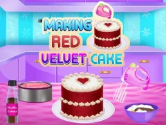 Játék Making Red Velvet Cake online