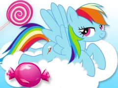 Játék Pony Candy Run online