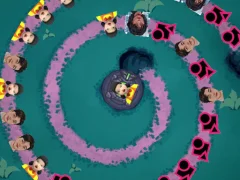 Játék Squid Game Bubble Shooter online