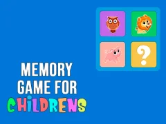 Játék Memory Game for Childrens online