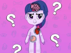 Játék My Little Pony Learning The Body online