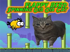 Játék Flappy Bird Spinning oia oia Cat online