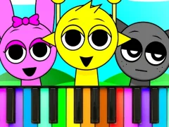 Játék Sprunki Piano Explorer online