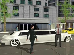 Játék Limo Taxi Driving Simulator: Limousine Car Games online