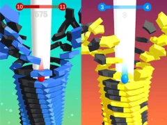 Játék Stack Bounce 3D online