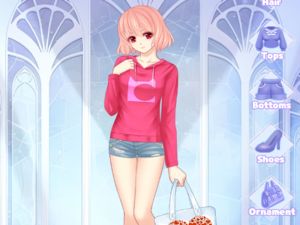 Játék Öltözködjön a Game Princess Doll 2-re online