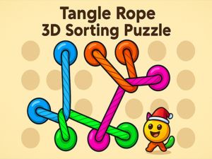 Játék Hazel kusza kötél 3D: A puzzle válogatása online
