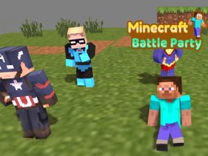 Játék Minecraft csata party online