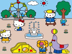 Játék Hello Kitty: A jelenet készítője online
