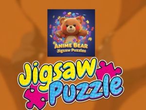 Játék Anime Bear Jigsaw rejtvények online